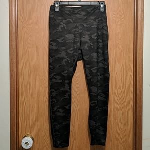 Fabletics PowerHold Leggings Charcoal Camo